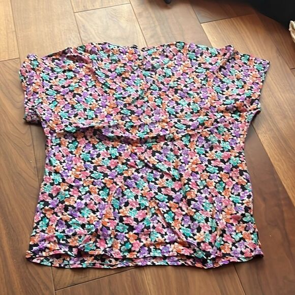 Emanuel Ungaro silk floral top - Picture 3 of 3